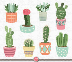 Cactus clip art \