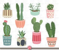 Cactus clip art \