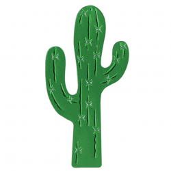 Cactus Silhouette Clipart - Clip Art Library