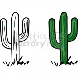 desert cactus clipart. Royalty-free clipart # 151735