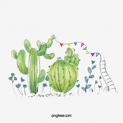 Watercolor Cactus, Watercolor Clipart, Cactus, Watercolor PNG ...