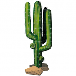 CLIPART WESTERN CACTUS - Clip Art Library