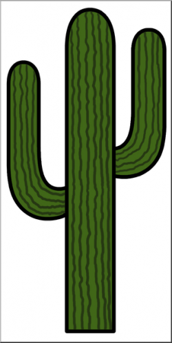Clip Art: Western Theme: Cactus Color I abcteach.com | abcteach