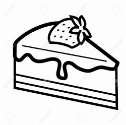 Cake Clipart Black And White | Free download best Cake Clipart Black ...