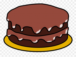 Chocolate Cake Clipart - Png Download (#90201) - PinClipart