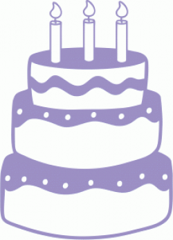 Silhouette Design Store - View Design #39352: tiered cake ...