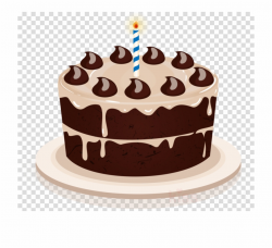 Happy Birthday Cake Transparent Clipart Cupcake Chocolate - Cake ...