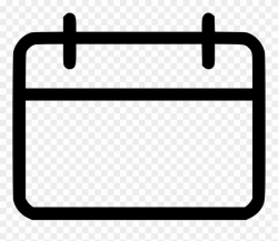 Icon Gm Info - Blank Calendar Png Icon Clipart (#2014839) - PinClipart