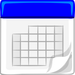 Blue calendar clip art at vector clip art image 7 2 - Cliparting.com