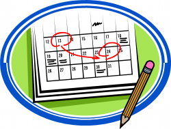Mark Your Calendar Clipart - Clip Art Library