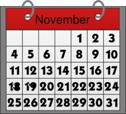 Free November Calendar Cliparts, Download Free Clip Art, Free Clip ...