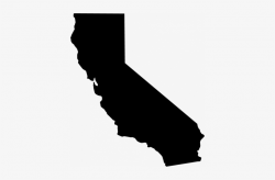 California Black Map Png Png Images - California State ...