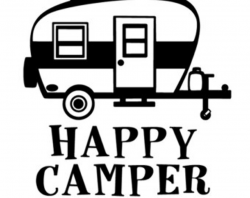 Camper Clipart Black White | Free download best Camper Clipart Black ...