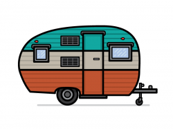 Camper Preview #2 | Machinery | Camper clipart, Camping clipart ...