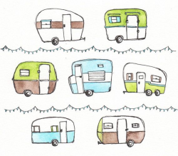 Free Retro Camper Cliparts, Download Free Clip Art, Free Clip Art on ...