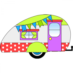 Retro camper clipart, cliparts of Retro camper free download (wmf ...