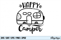 Happy Camper SVG