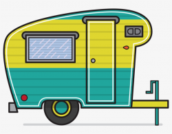 Pickup Van Png >> Free Retro Camper Cliparts, Download - Camper ...