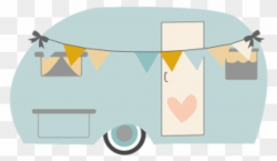 Camper To Glamper - Clip Art Caravans - Png Download (#255592 ...