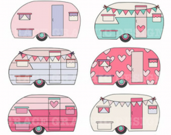 Free Retro Camper Cliparts, Download Free Clip Art, Free Clip Art on ...