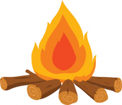 Campfire clipart bonfire night pencil and in color campfire ...