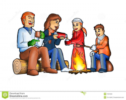 Family Camping Clipart | Free download best Family Camping ...