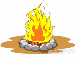Campfire Girl Scout Clipart - Clipart Kid | Rock painting ...