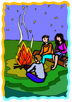 Campfire Singing Cliparts - Cliparts Zone