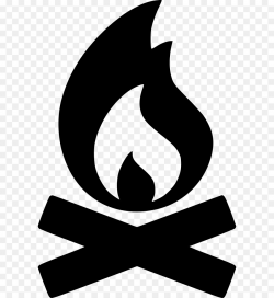 Fire Silhouette clipart - Campfire, Fire, Font, transparent ...