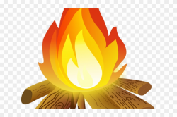Fire Clipart Tent - Transparent Background Campfire Clipart ...