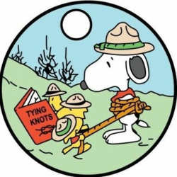 Knotty problem. | Snoopy beagle, Camp snoopy, Snoopy love