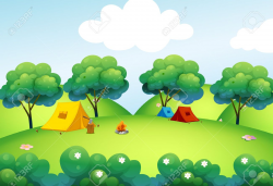 Tent clipart background Pencil and in color tent clipart – Homes Tips