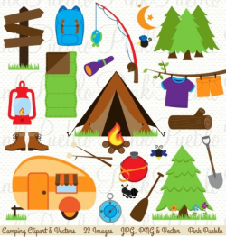 Pin by My House on printables | Camping clipart, Art clipart ...