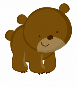 Camping Clipart, Animal Cards, Woodland Animals Theme, - Free Bear ...