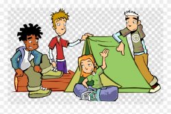 Boys Camping Cartoon Clipart Camping Cartoon Clip Art - Adolescence ...