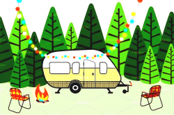 Rv Camping Clipart | Free download best Rv Camping Clipart on ...