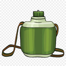 Camping Euclidean vector Clip art - Vector military canteen camping ...