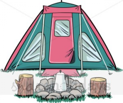 Pink camping tent clipart clipart kid - Cliparting.com