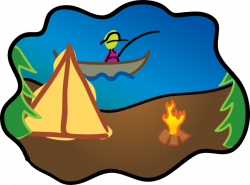 Camping clip art (103372) Free SVG Download / 4 Vector