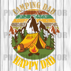 Camping dad happy dad svg, Father\'s day Svg, Papa Svg, Father\'s day camping  clipart, camping clipart, camping svg, camping vector
