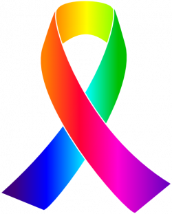 Awareness Ribbons Clip Art | Rainbow Awareness Ribbon clip ...