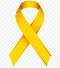 Cancer Ribbon clipart - Child, Ribbon, Yellow, transparent ...