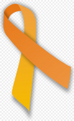 Orange cancer ribbon clipart clipart images gallery for free ...