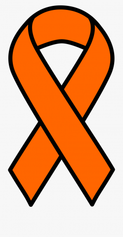 Cancer Ribbon Clip Art - Leukemia Orange Cancer Ribbon ...