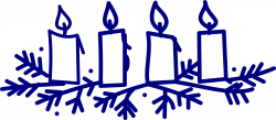 Clipart advent candles - WikiClipArt