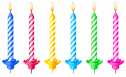 Birthday candles clipart picture - ClipartBarn