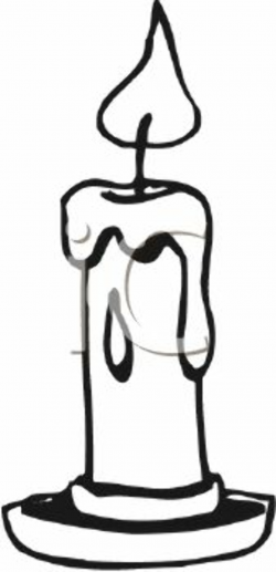 Candle Clipart Black And White | Clipart Panda - Free ...