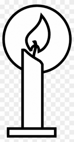 Free PNG Candle Black And White Clip Art Download - PinClipart