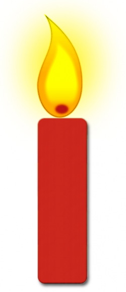 Burning Candle Clipart