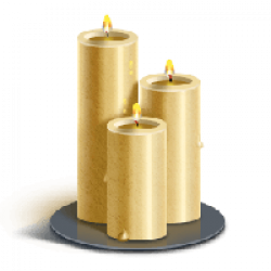 Church Candles Clipart